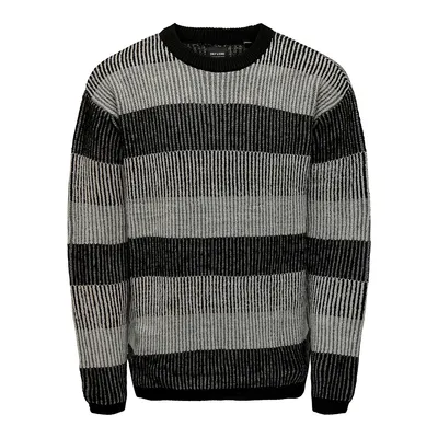 Tony Relaxed-Fit Striped Crewneck Sweater