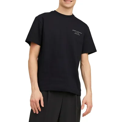 Sanchez Relaxed-Fit Branded T-Shirt