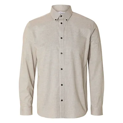 Regular-Fit Organic Cotton-Blend Check Shirt