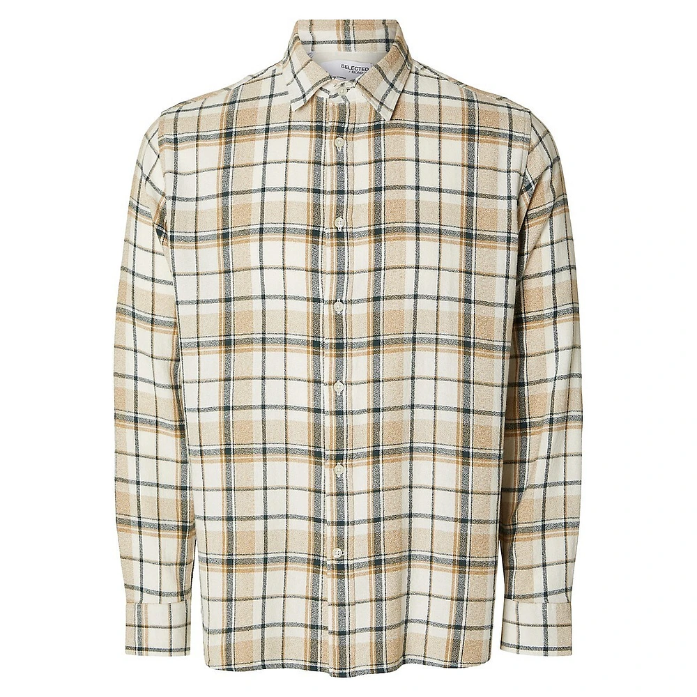 Regowen Twisted Plaid Shirt