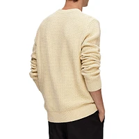 Thim Textured Crewneck Sweater