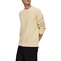 Thim Textured Crewneck Sweater