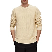 Thim Textured Crewneck Sweater