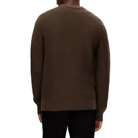 Thim Textured Crewneck Sweater