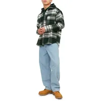 Zac Relaxed-Fit Plaid Shacket