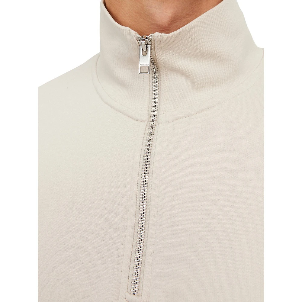 Vesterbro Relaxed-Fit Quarter-Zip Sweatshirt