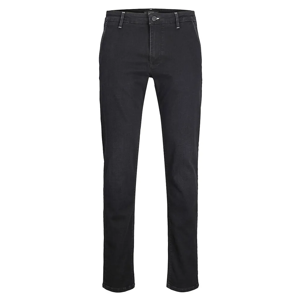 Marco JJ Low-Rise Slim-Fit Chinos