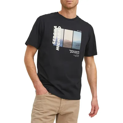 Newton Block Graphic T-Shirt
