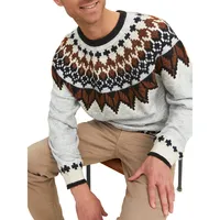 Ragnar Fair Isle Crewneck Sweater