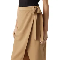Side-Tie Wrap Skirt