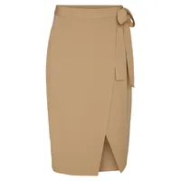 Side-Tie Wrap Skirt