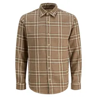 Braxton Touch of Wool Check Shirt