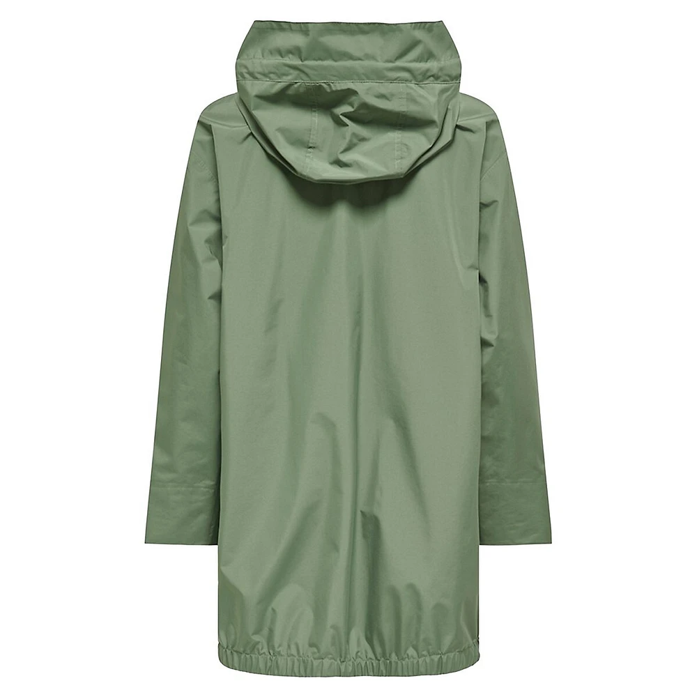 Britney Hooded Raincoat