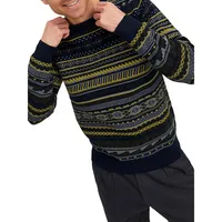 Fabio Fair Isle Crewneck Sweater