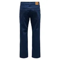 Edge Straight-Fit Pigment-Dyed Jeans