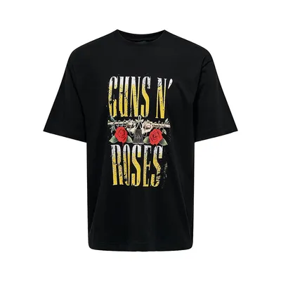 Guns & Roses Graphic T-Shirt