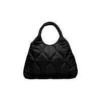 Naya Quilted Top Handle Bag