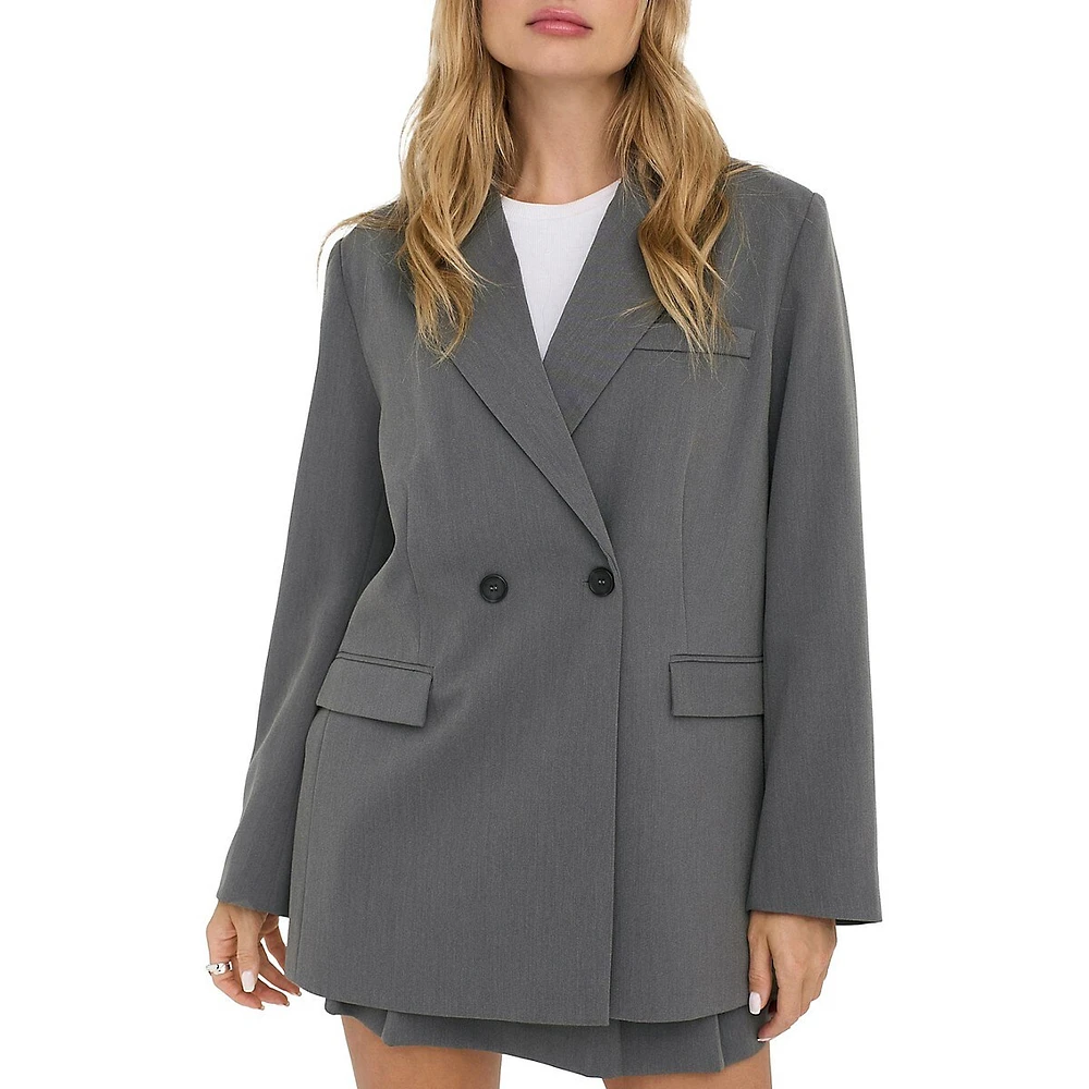 Tilly Oversized Double-Breasted Blazer