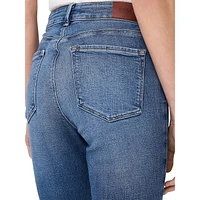 Emily High-Rise Straight Ankle Jeans