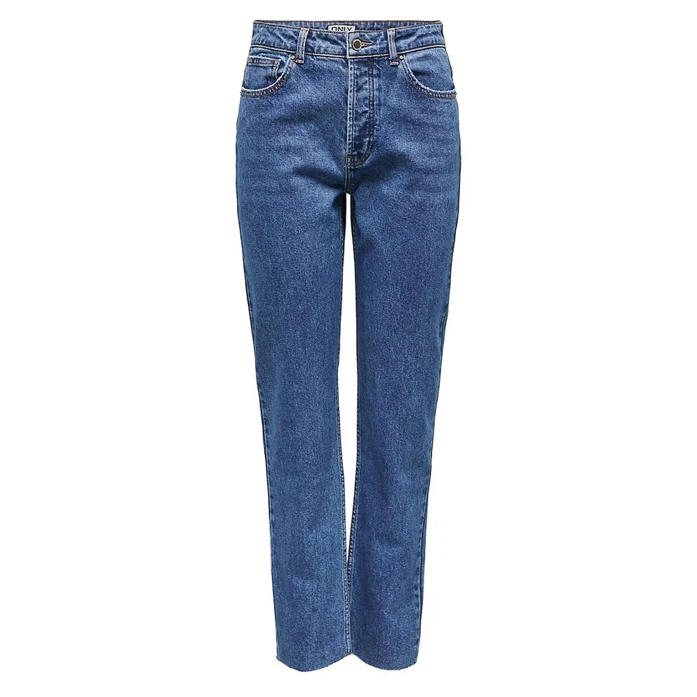 Emily High-Rise Straight Jeans