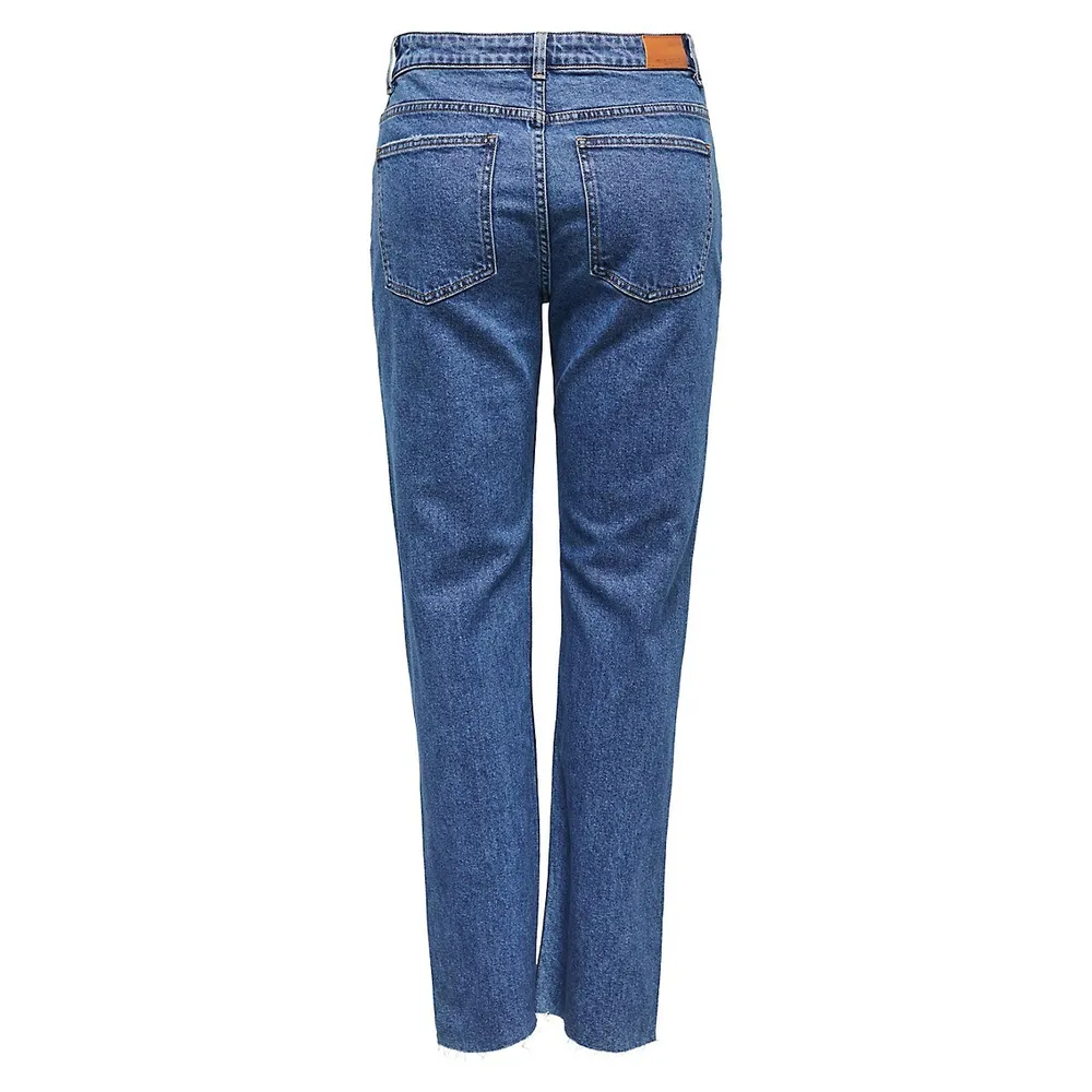 Emily High-Rise Straight Jeans