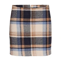 Flanny High-Waist Mini Skirt