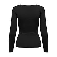 Lea 2-Way Long-Sleeve Top