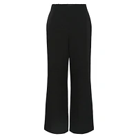 Bozzy High-Waist Wide-Leg Pull-On Pants