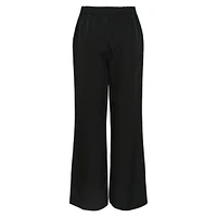 Bozzy High-Waist Wide-Leg Pull-On Pants