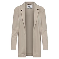 Evi Open-Front Longline Blazer