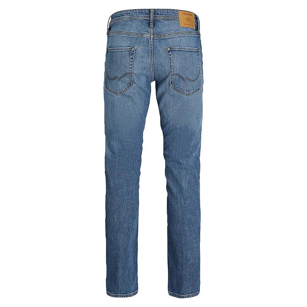 Clark Regular-Fit Stonewashed Jeans