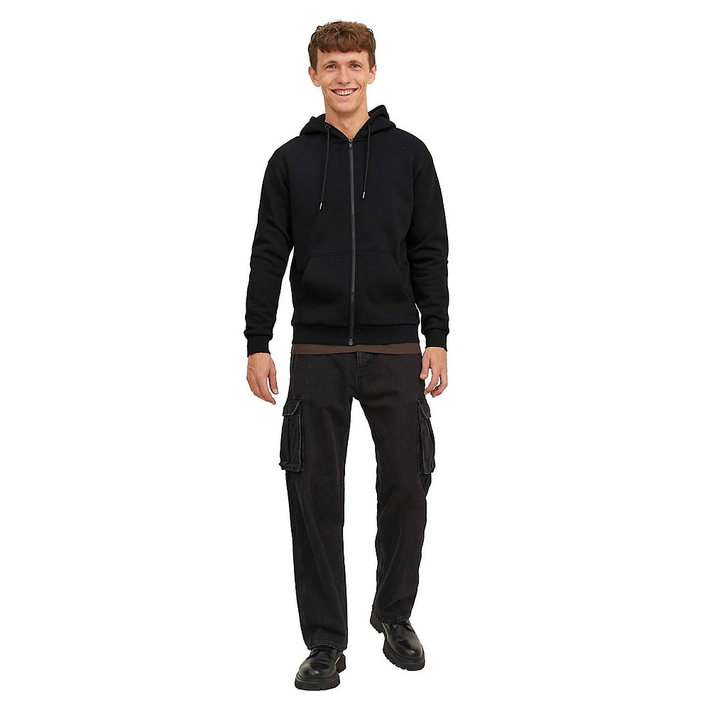 Bradley Zip-Front Fleece Hoodie