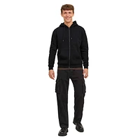 Bradley Zip-Front Fleece Hoodie