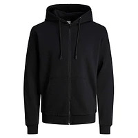 Bradley Zip-Front Fleece Hoodie