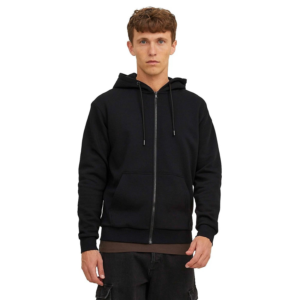 Bradley Zip-Front Fleece Hoodie