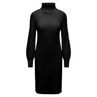 Sasha Turtleneck Sweater Dress