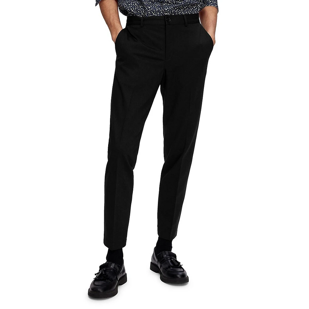 Slim-Fit Delon Jersey Flex Dress Pants