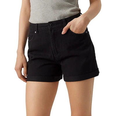 Zuri High-Rise Denim Shorts