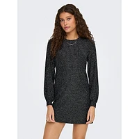 Carol Glitter Knit Mini Dress