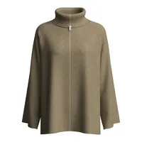 Jadia Turtleneck Zip Cardigan