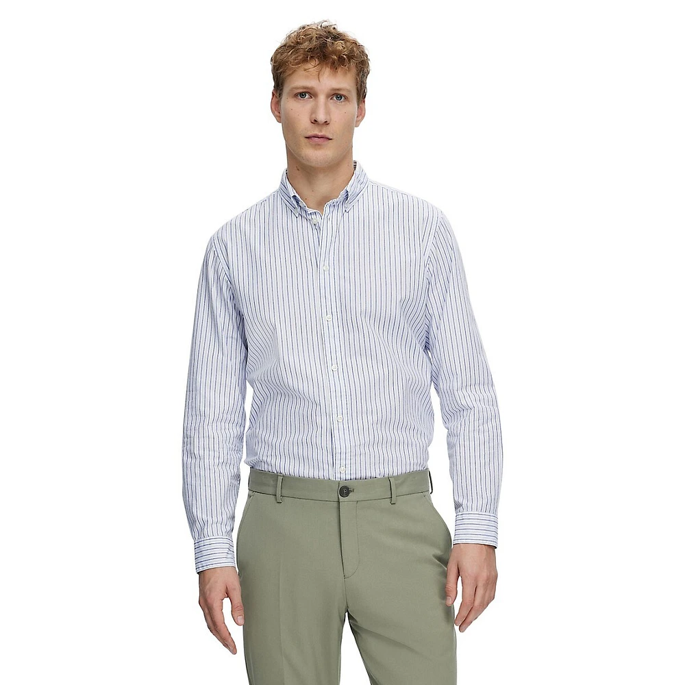 Slim-Fit Rick Poplin Shirt