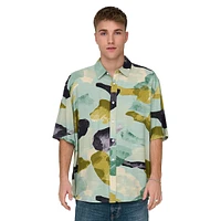Bud Abstract-Print Short-Sleeve Shirt