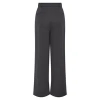 Simone High-Waist Wide-Leg Pleated Pants
