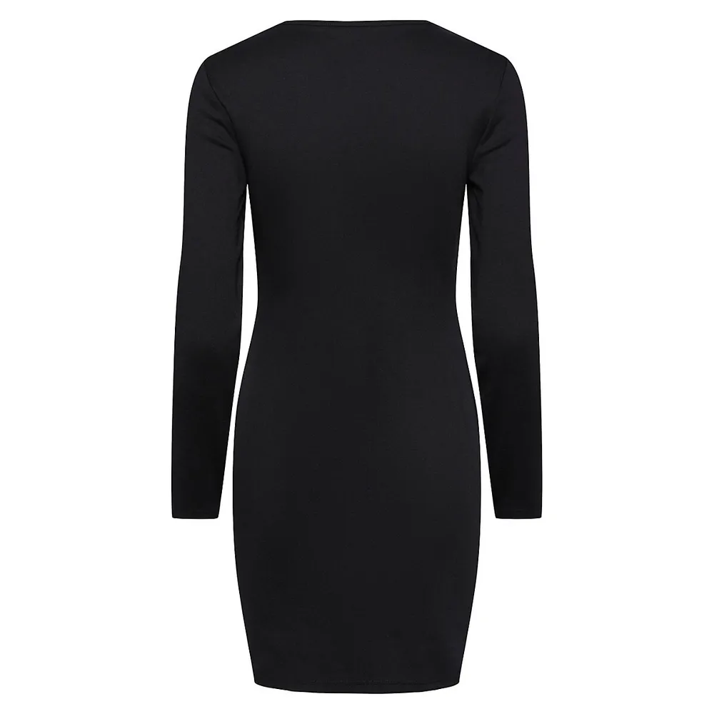 Signe Knit Mini Sheath Dress