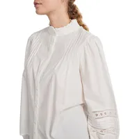 Saima Embroidered Bishop Shirt