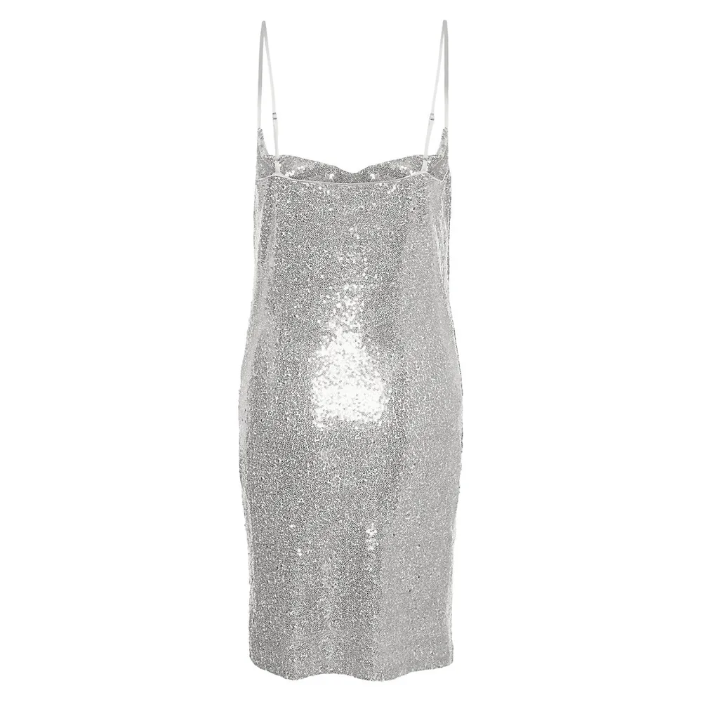Sequin Slip Dress