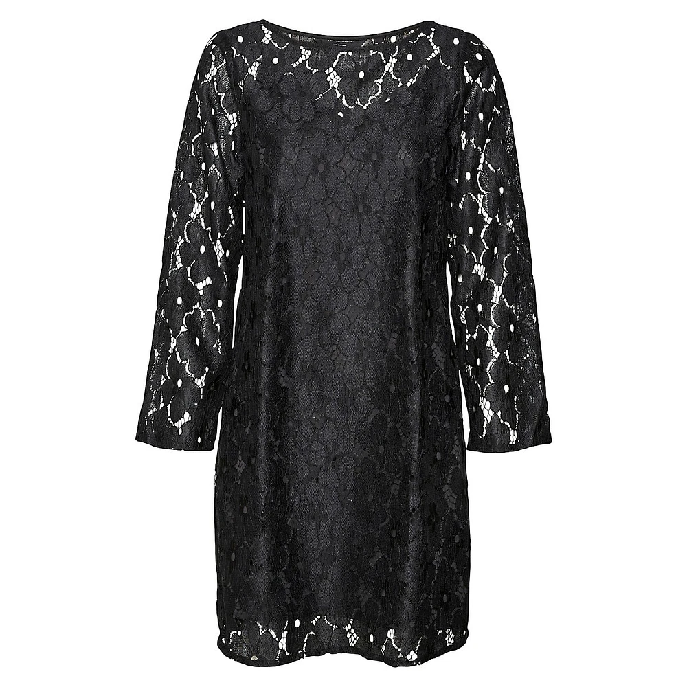 Seja Lace Shift Dress