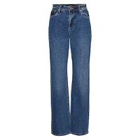 Rachel High-Rise Wide-Leg Jeans