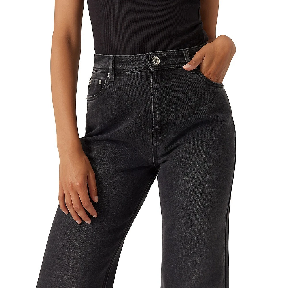 Rachel High-Rise Wide-Leg Jeans