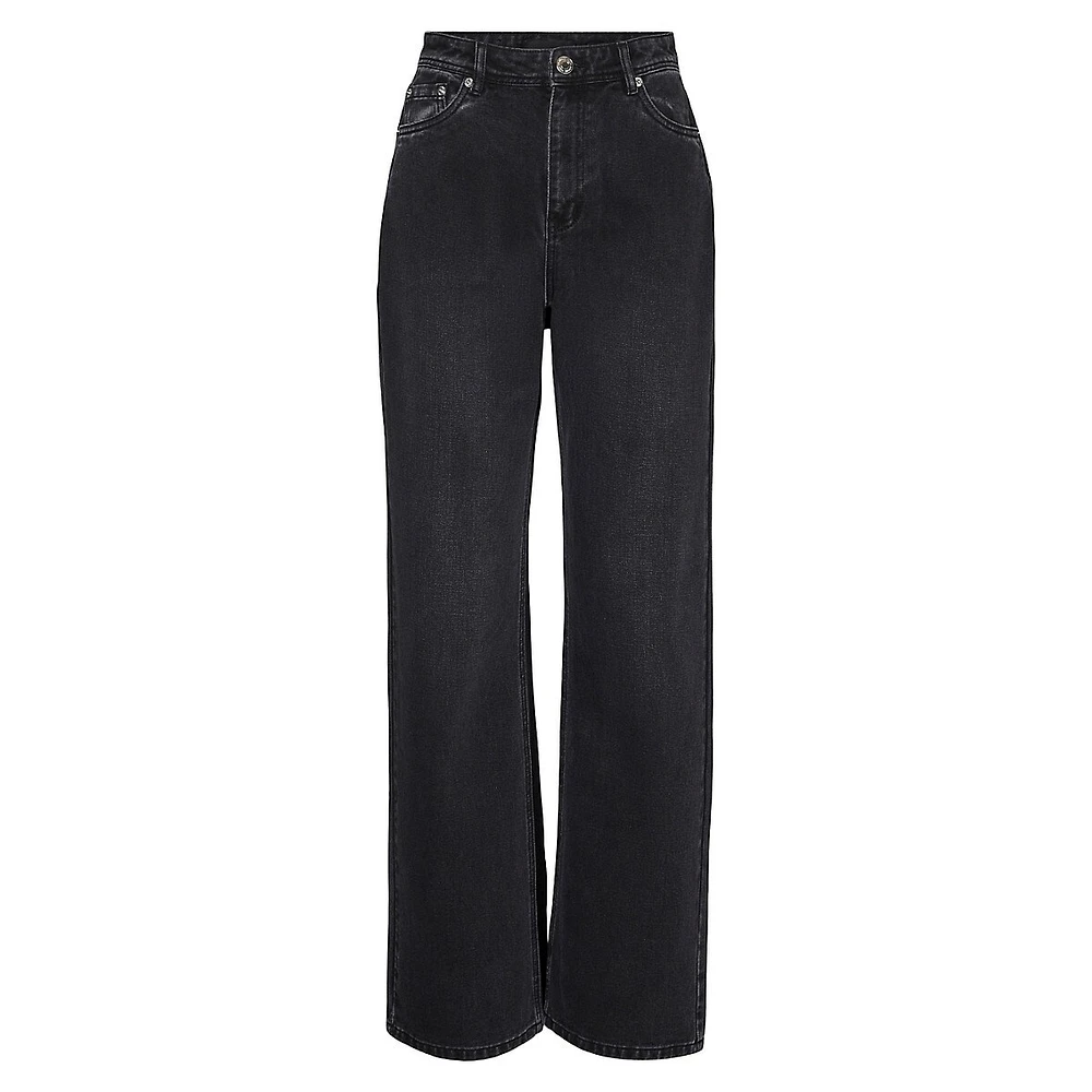 Rachel High-Rise Wide-Leg Jeans